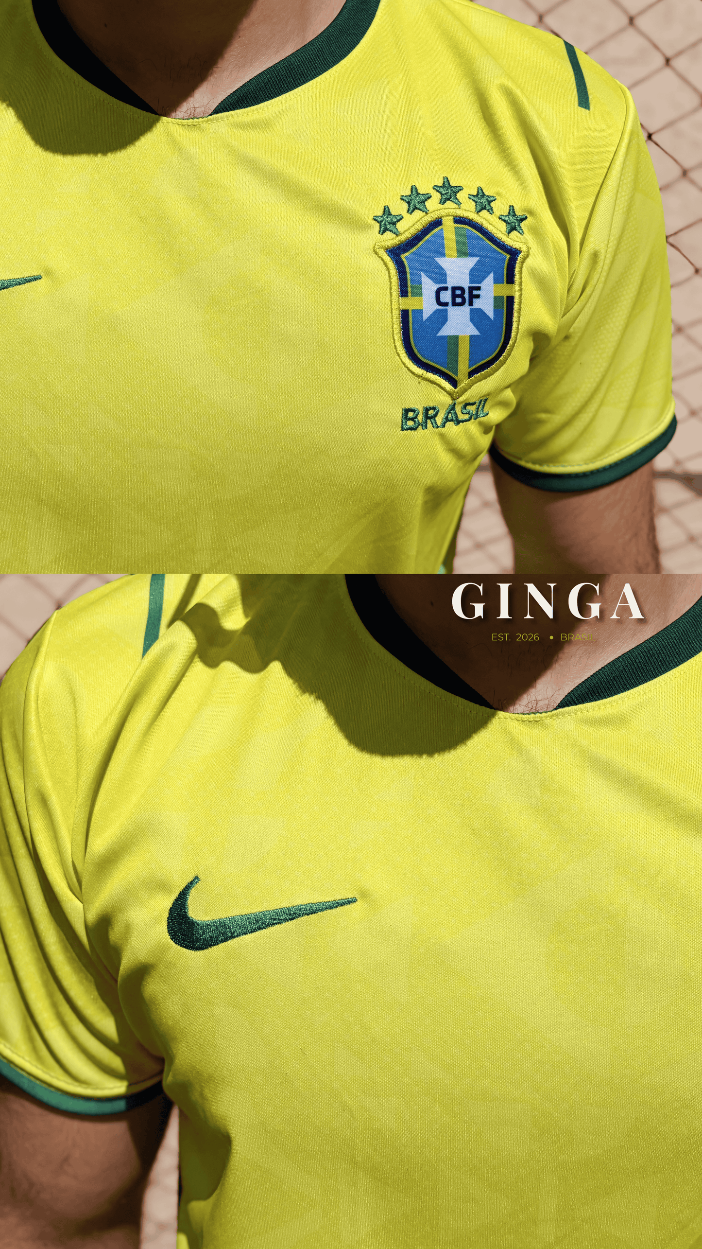 Ginga Especial — Réplica Ouro Canarinho 26/27