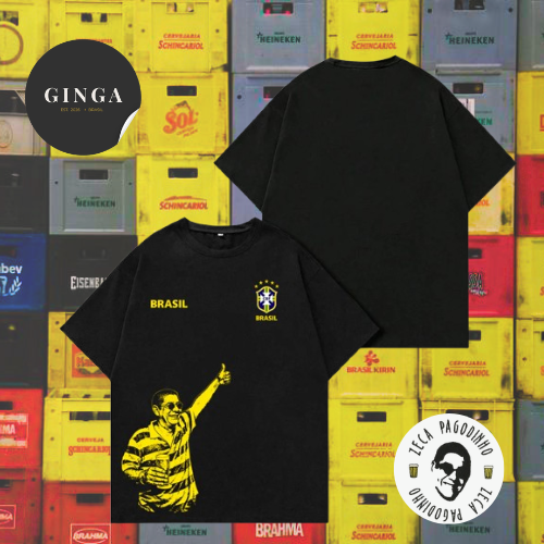 Brasilidades — Camisetão Deixa a Vida Me Levar
