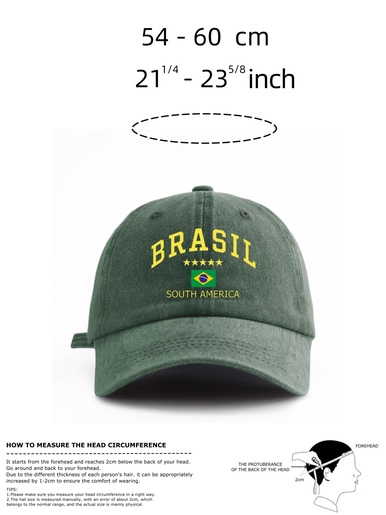 GINGA - Boné Brasil Aesthetic