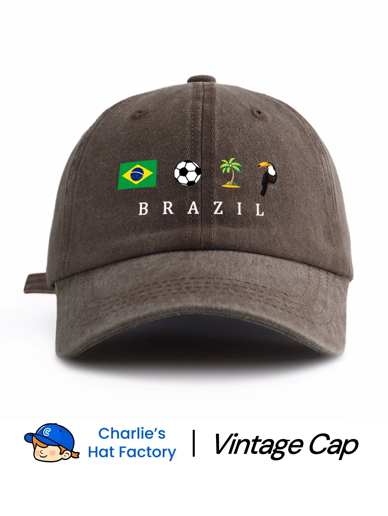 GINGA - Boné Brasil Aesthetic