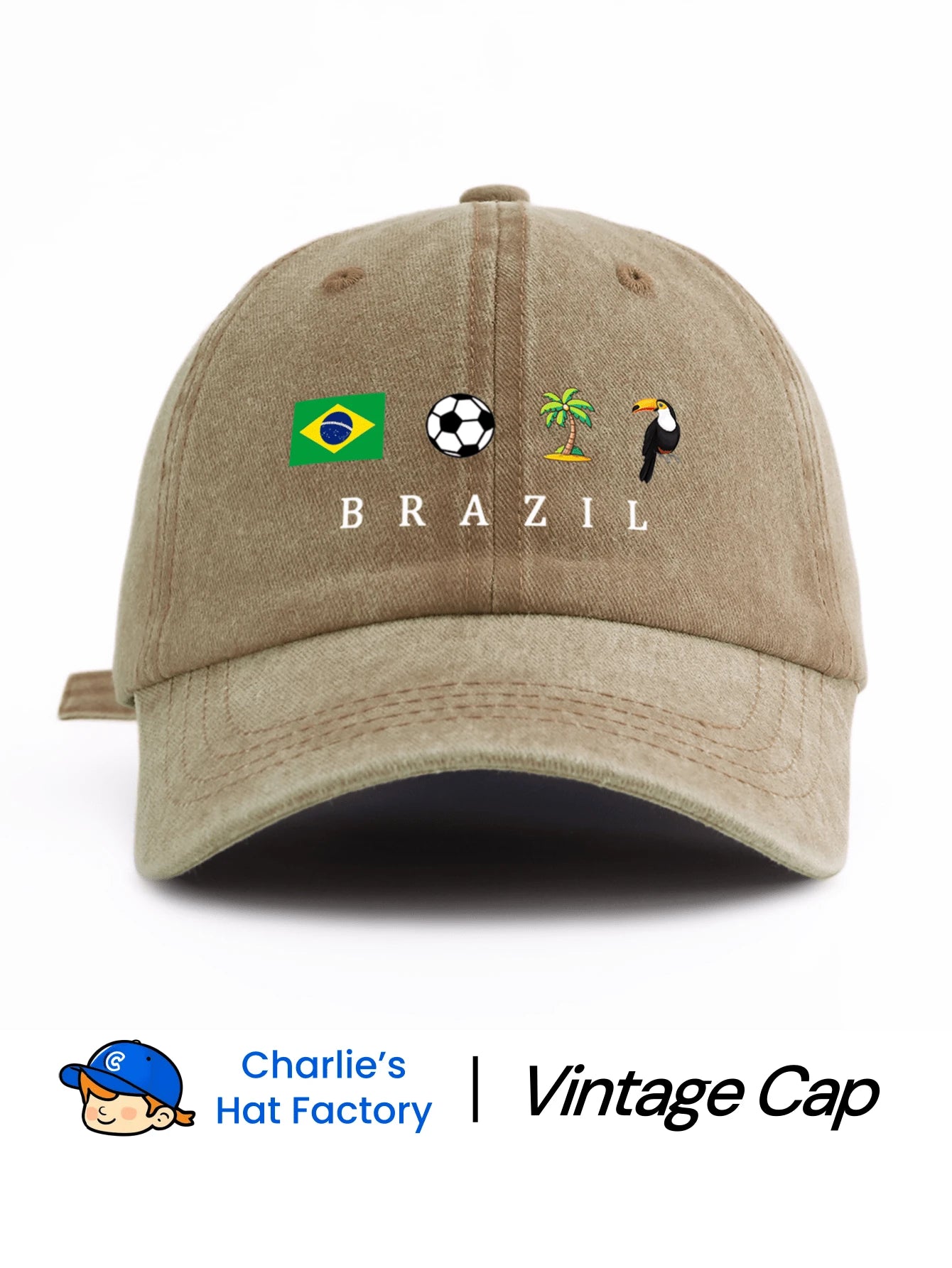 GINGA - Boné Brasil Aesthetic