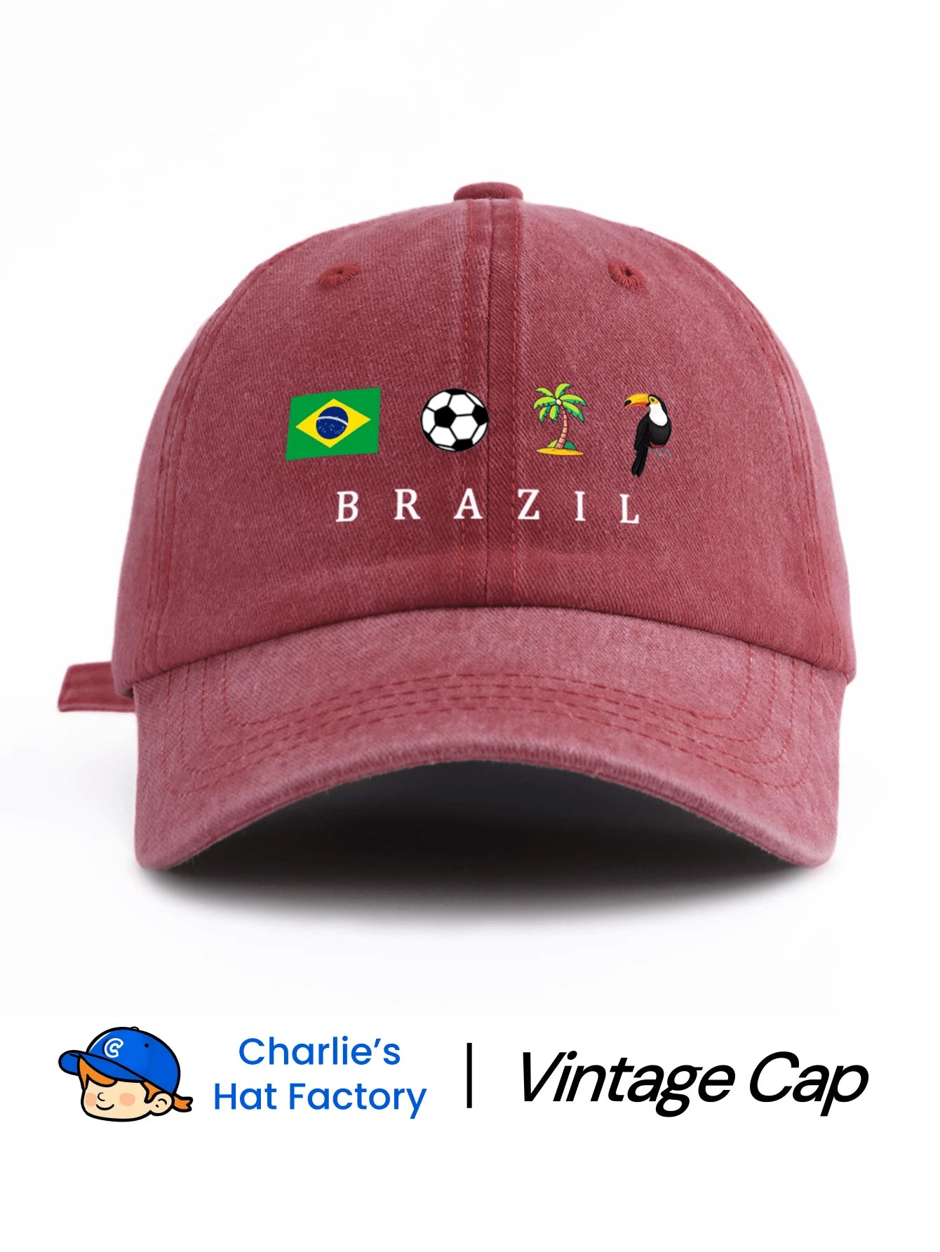 GINGA - Boné Brasil Aesthetic