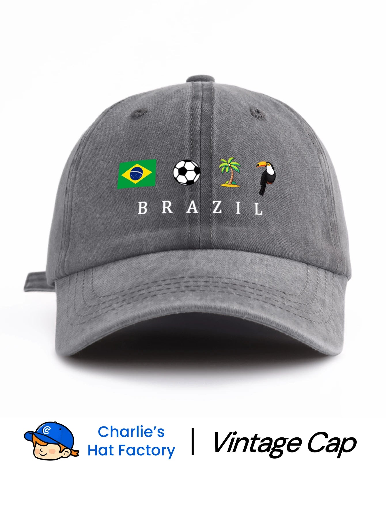 GINGA - Boné Brasil Aesthetic