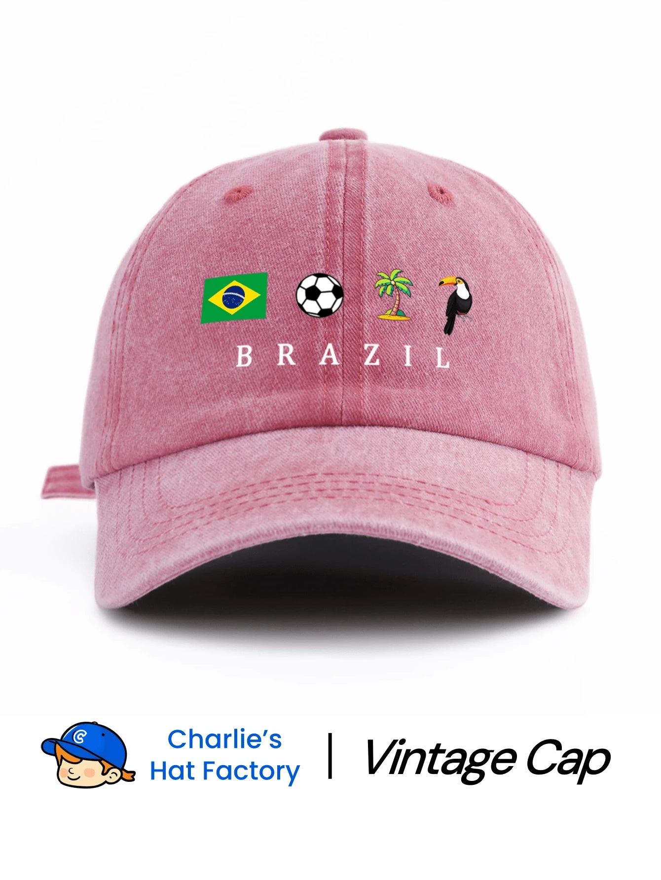 GINGA - Boné Brasil Aesthetic