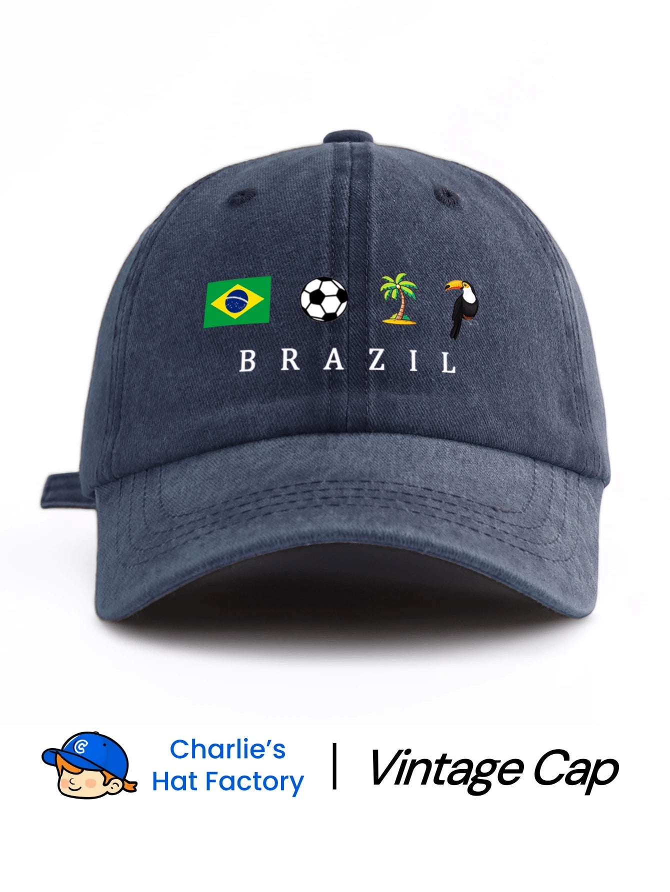 GINGA - Boné Brasil Aesthetic