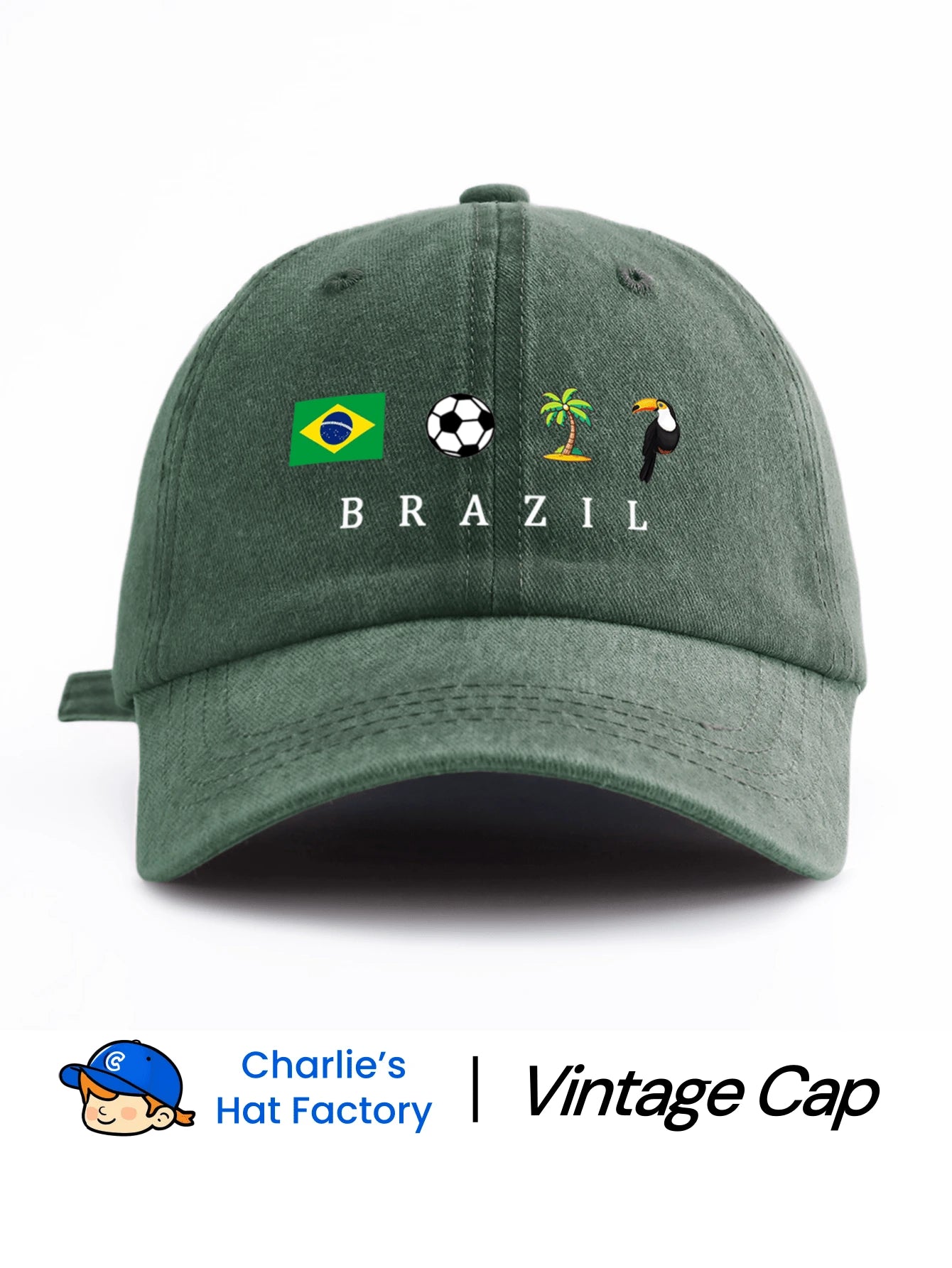 GINGA - Boné Brasil Aesthetic