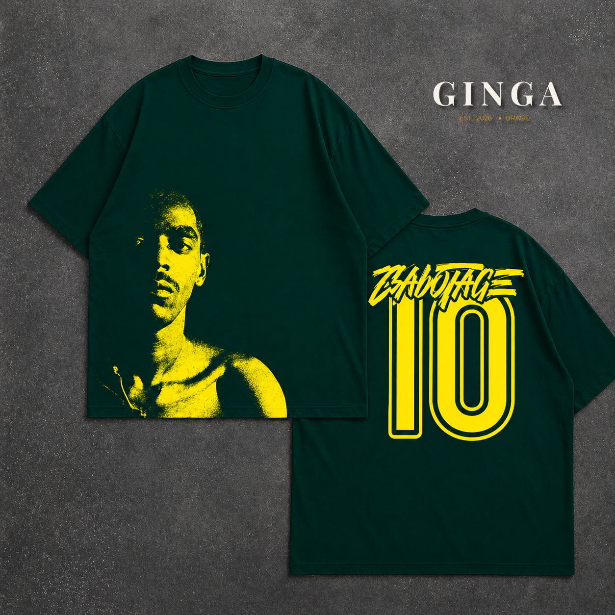 Oversized — Camiseta Luz do Brasil 10