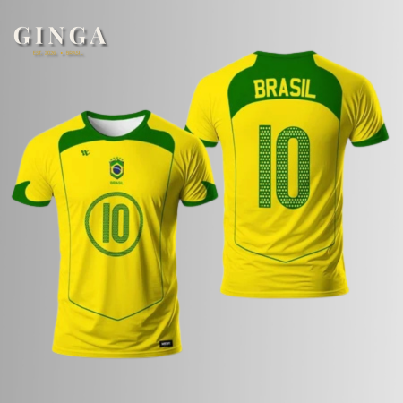 Lendas - Camisa Brasil Retro 2004