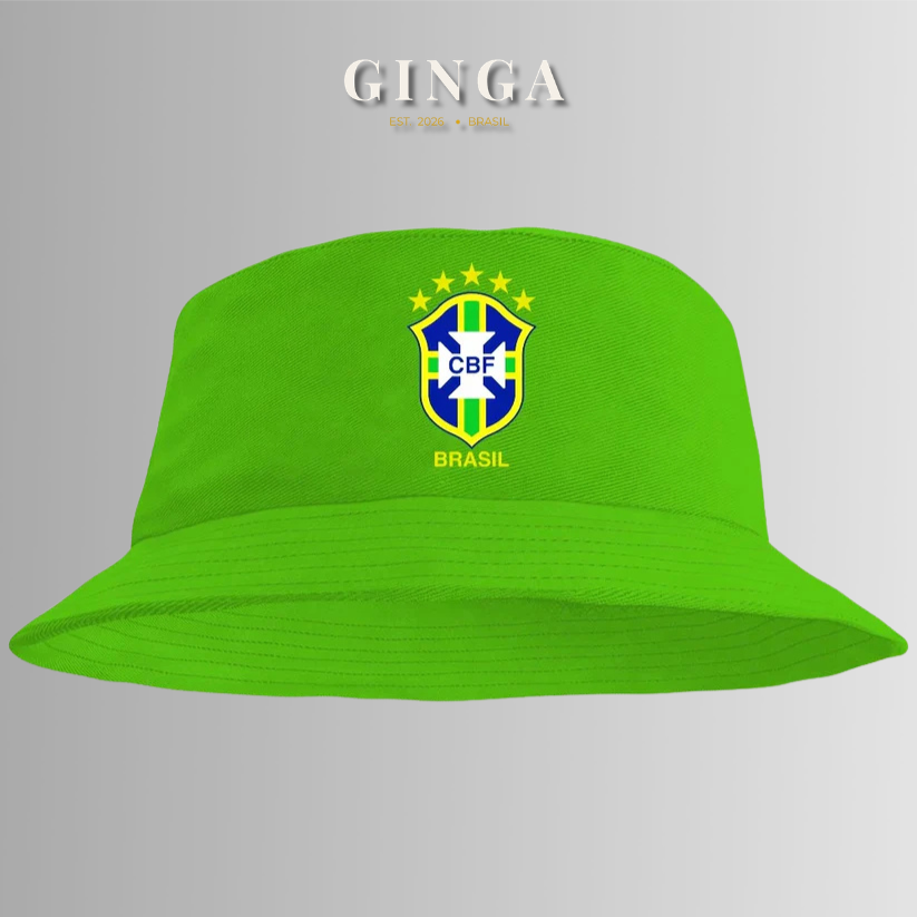 GINGA — Bucket Hat Escudo Brasil