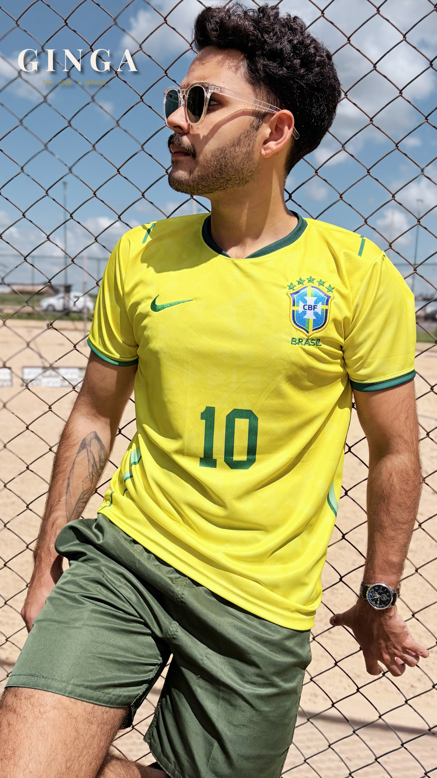 Ginga Especial — Réplica Ouro Canarinho 26/27