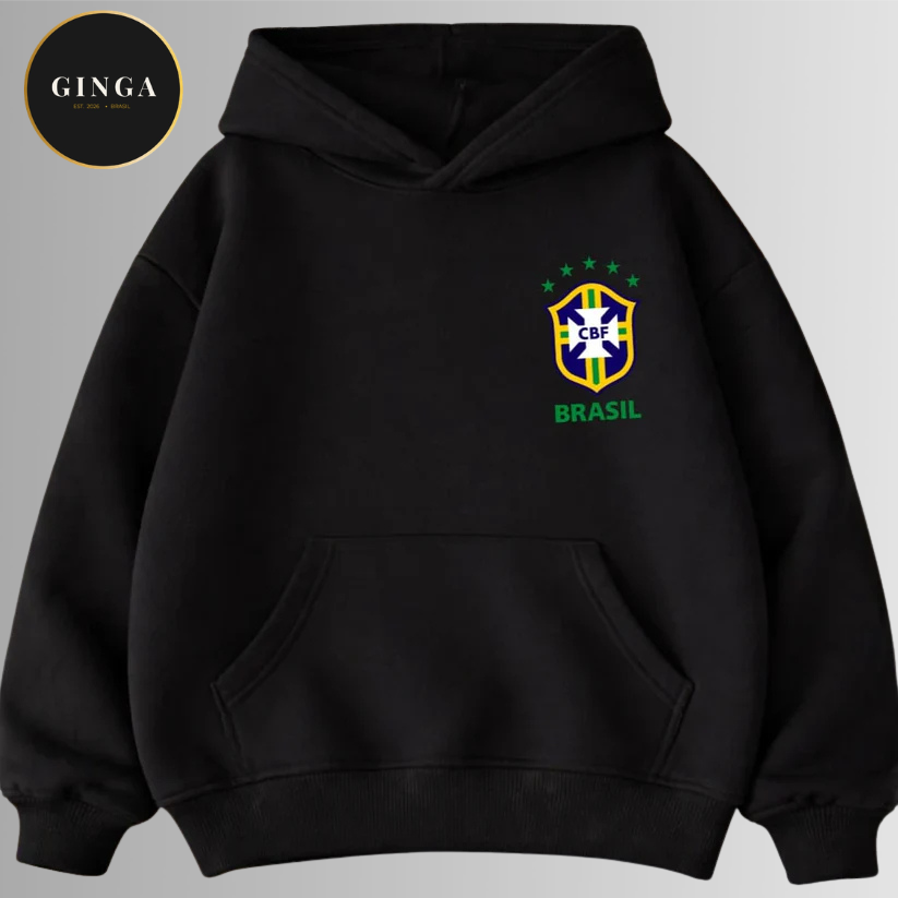 GINGA — Moletom Escudo Brasil
