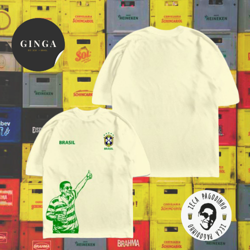 Brasilidades — Camisetão Deixa a Vida Me Levar