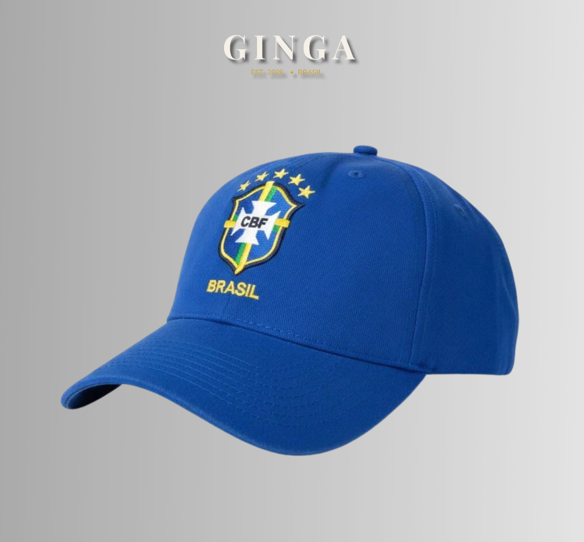 GINGA — Boné Escudo Brasil