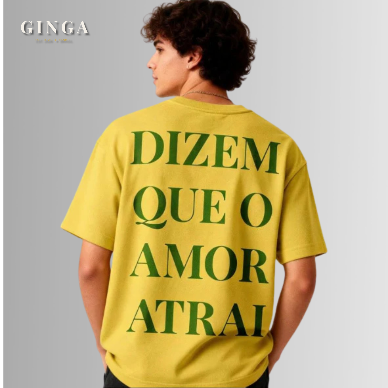 Brasilidades — Oversized Amor Atrai