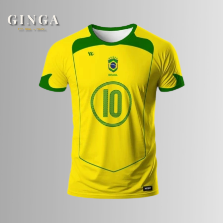 Lendas - Camisa Brasil Retro 2004