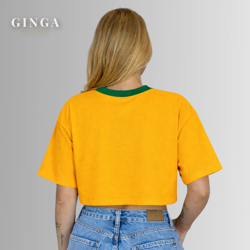 Garota de Ipanema — Combo Cropped Brasil em Dobro