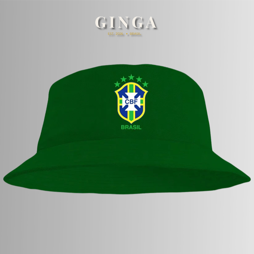 GINGA — Bucket Hat Escudo Brasil