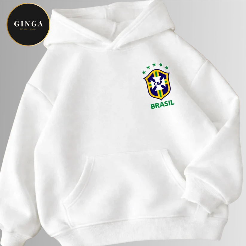 GINGA — Moletom Escudo Brasil