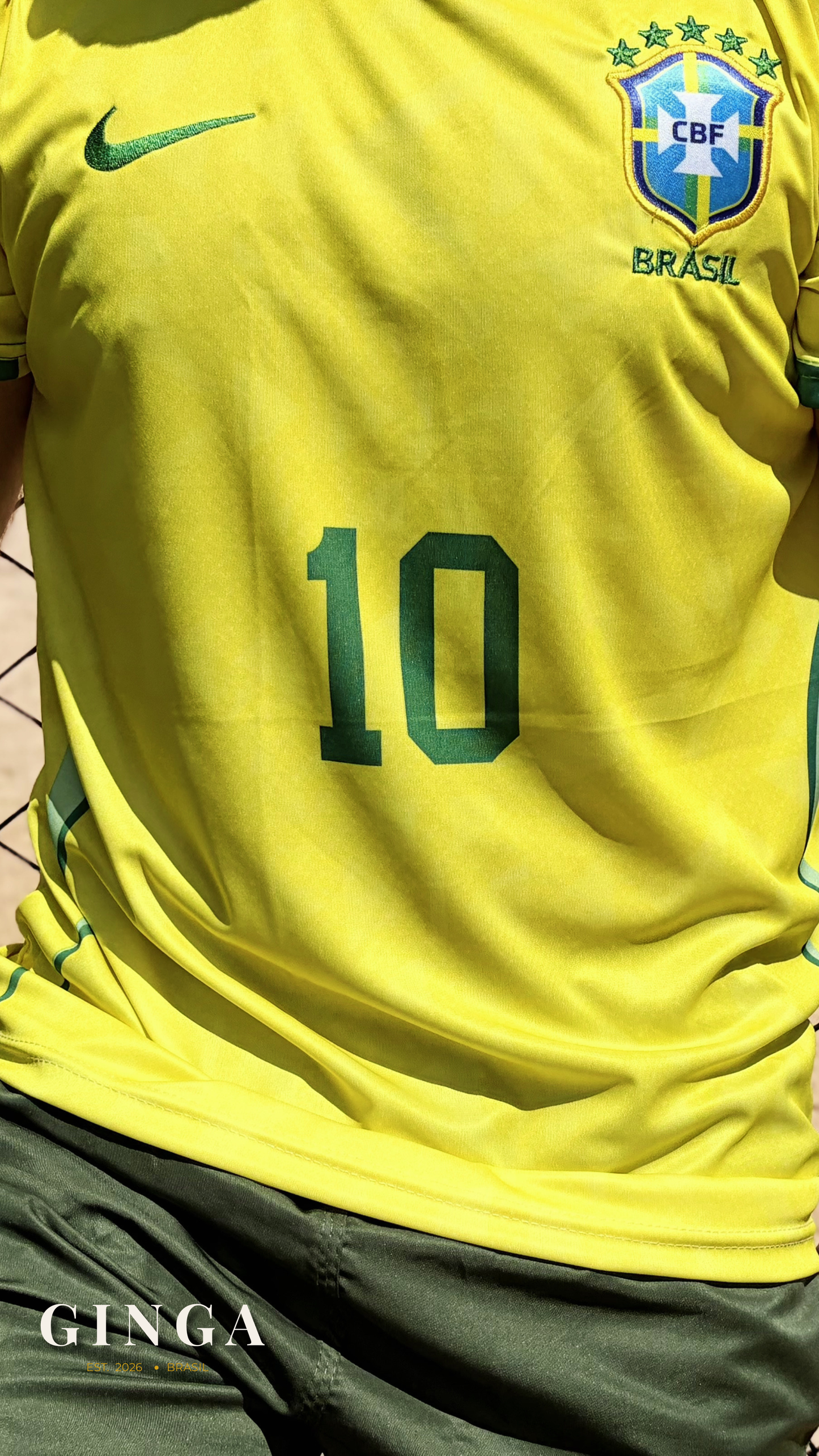 Ginga Especial — Réplica Ouro Canarinho 26/27