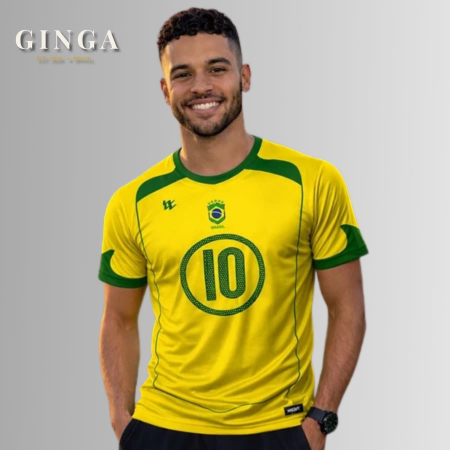 Lendas - Camisa Brasil Retro 2004