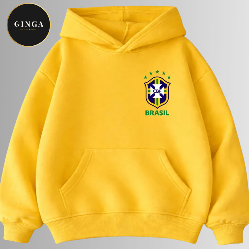 GINGA — Moletom Escudo Brasil