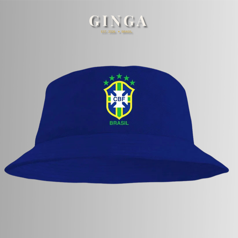 GINGA — Bucket Hat Escudo Brasil