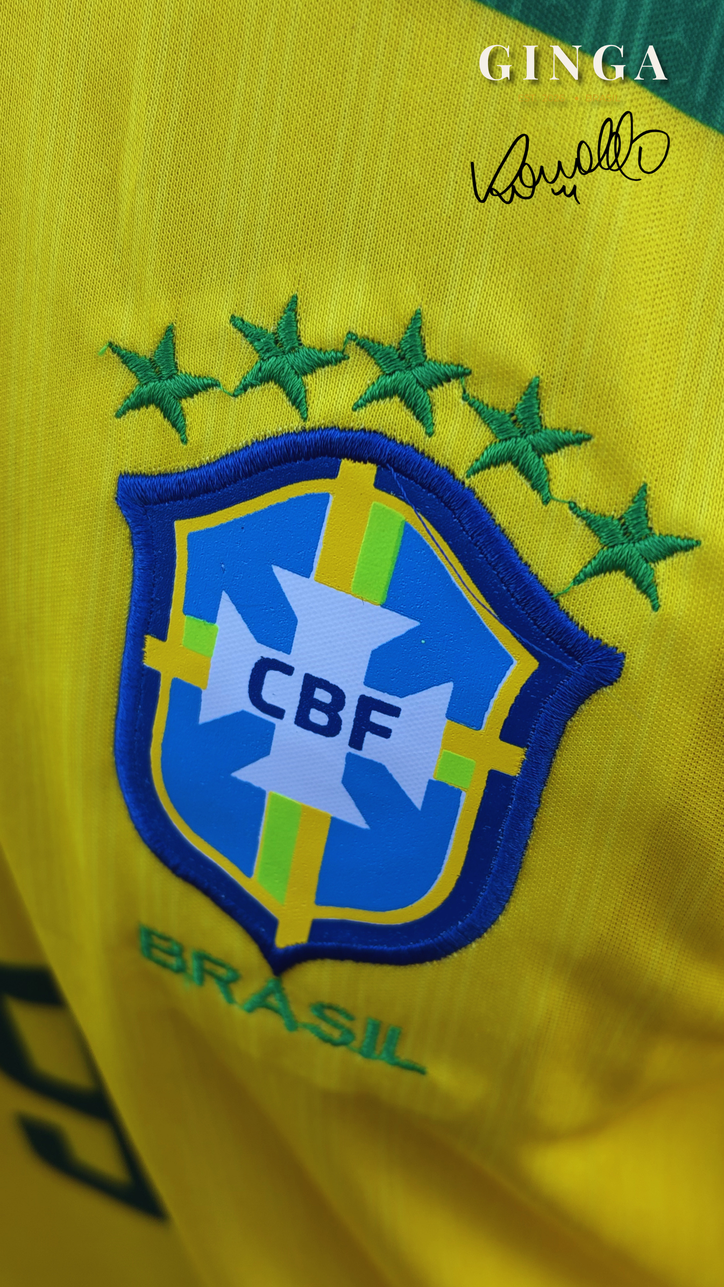 Camisa R9 — Final 2002 (Réplica exata)