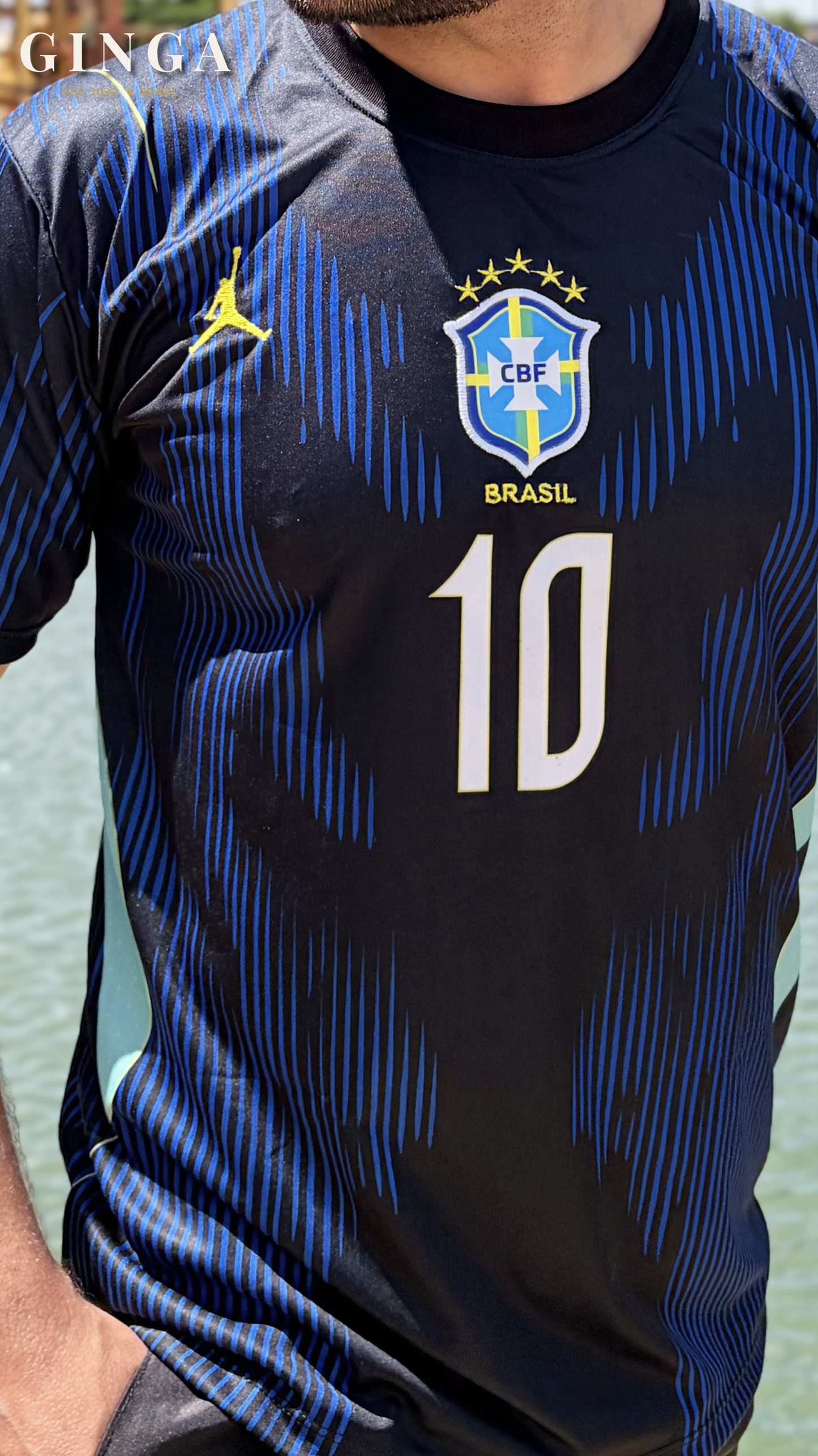 Ginga Especial — Réplica Premium Jordan x Brasil 2026