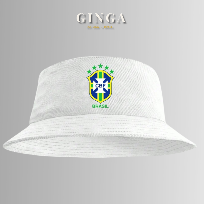 GINGA — Bucket Hat Escudo Brasil