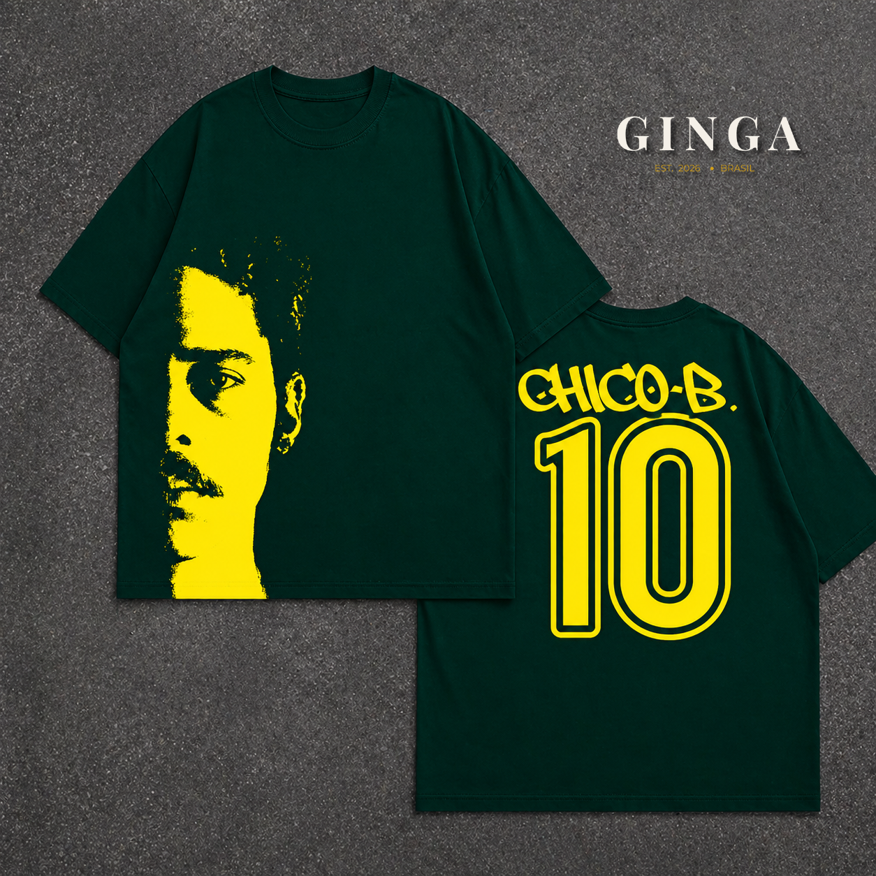 Oversized — Camiseta Luz do Brasil 10