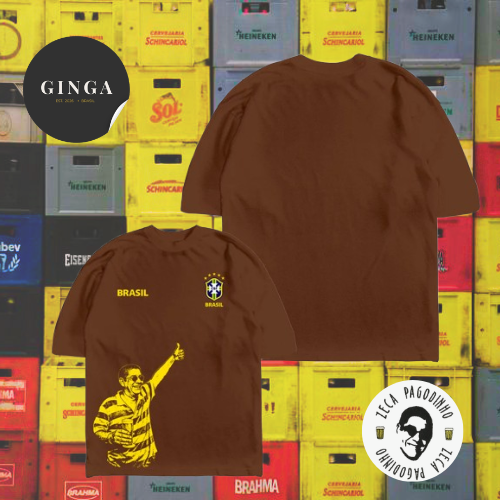 Brasilidades — Camisetão Deixa a Vida Me Levar