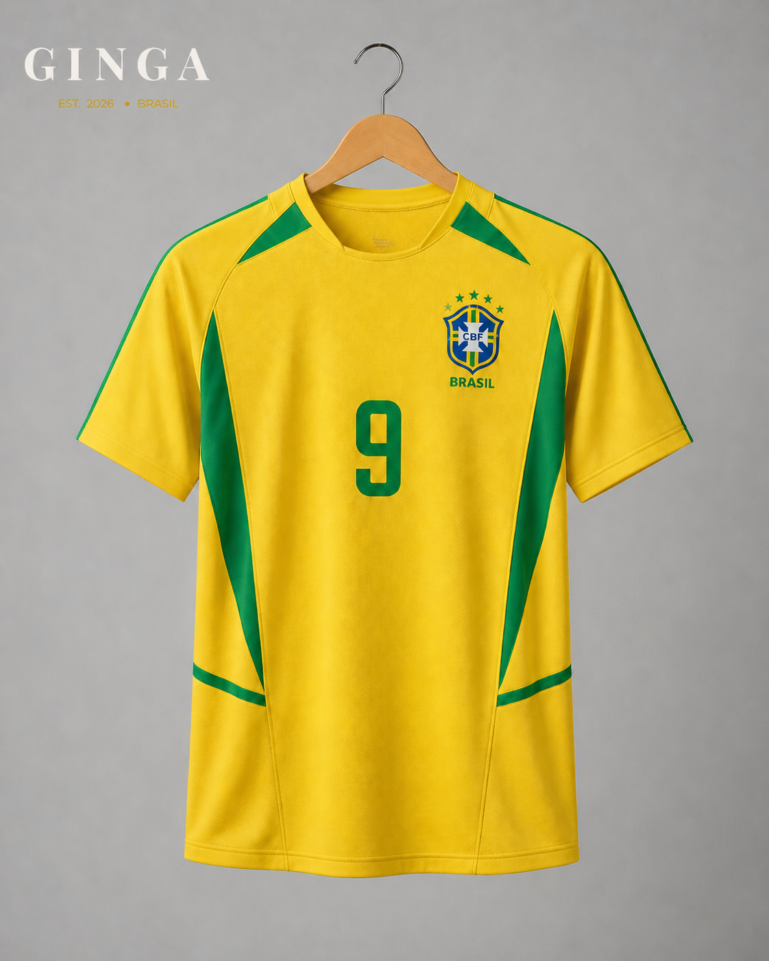 Camisa R9 — Final 2002 (Réplica exata)