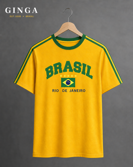Oversized — Camisetão Rio Canarinho