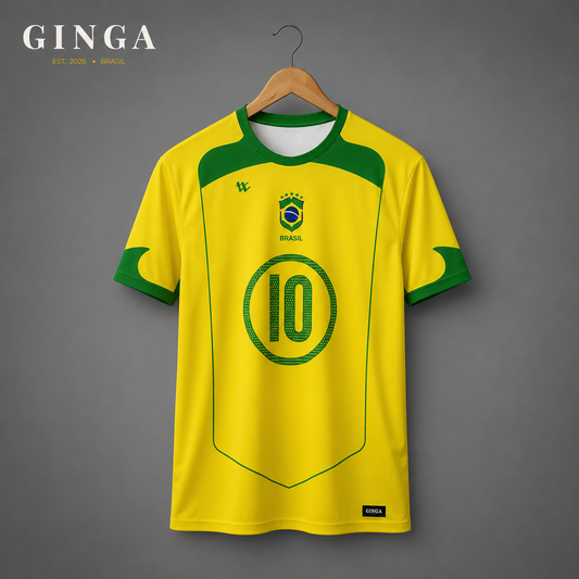 Lendas - Camisa Brasil Retro 2004