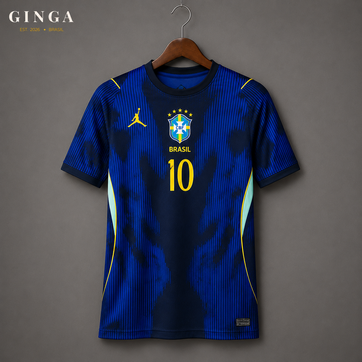Ginga Especial — Réplica Premium Jordan x Brasil 2026